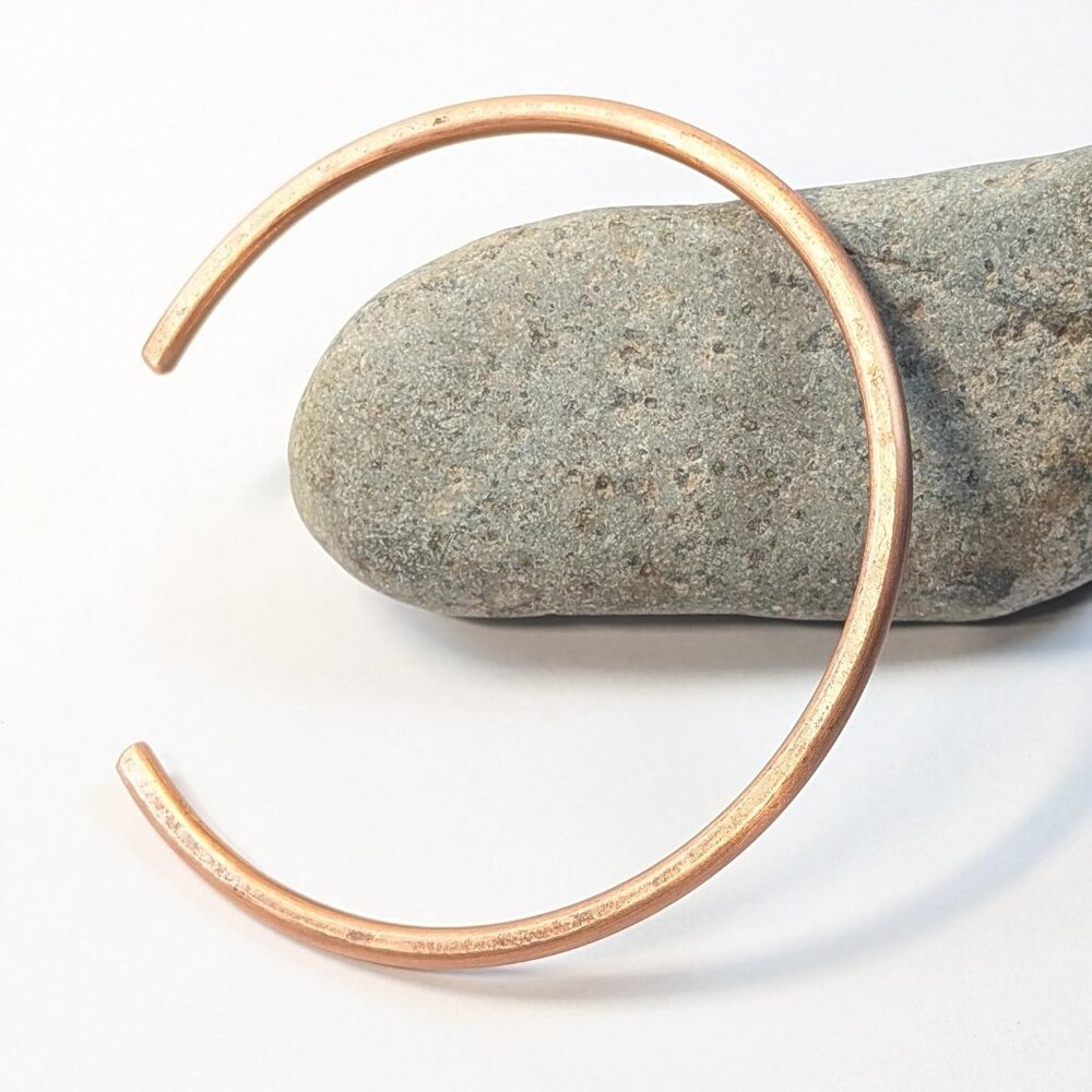 Versatile Copper Cuff Bracelet - Handcrafted 100%… - image 7